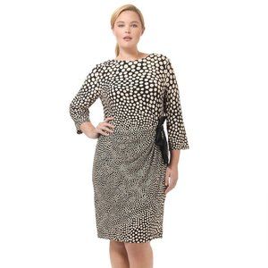 Taylor Woman Faux Wrap Dress (18W)